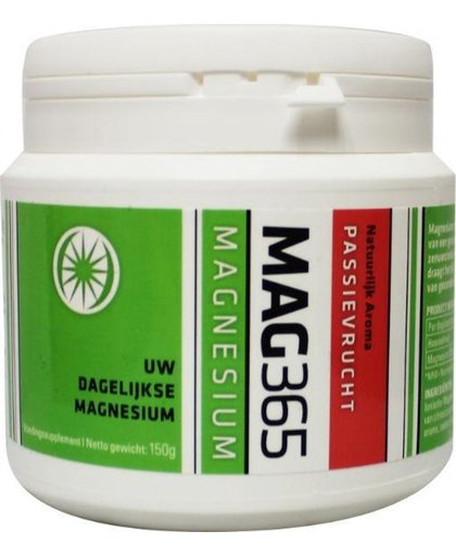 Mag365 Magnesium Poeder Passievrucht Citroenzuur