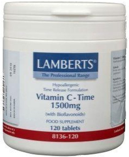 Lamberts Vitamine C1500tr 8136-120 Tabletten