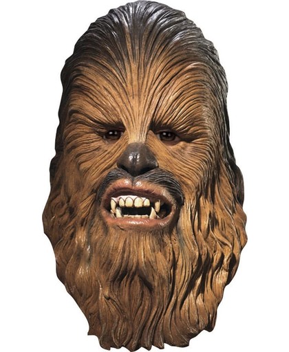 Masker Chewbacca Star Wars ™ Deluxe voor volwassen - Verkleedmasker - One size
