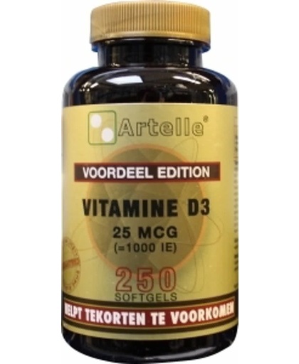 Artelle Vitamine D3 25mcg