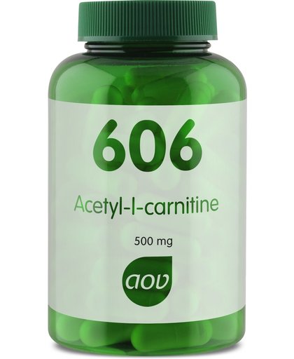 AOV 606 Acetyl L Carnitine 500mg Capsules