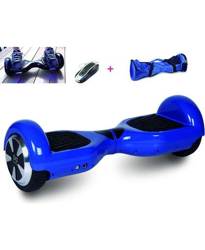 COOL & FUN Hoverboard, Elektrische Scooter Zelfbalansering, 6,5-inch Gyropod blauw