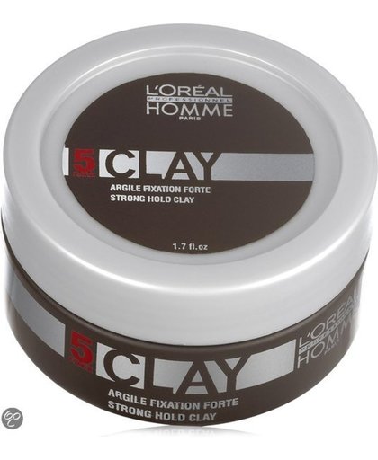 Loreal Paris Professionnel Homme Wax 5 Force Clay