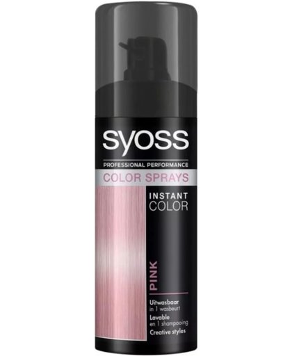 Syoss Color Sprays Pink