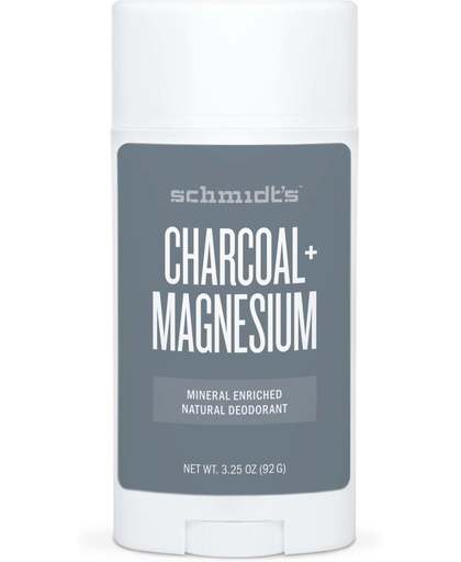 Schmidts Deodorant Deostick Charcoal Magnesium