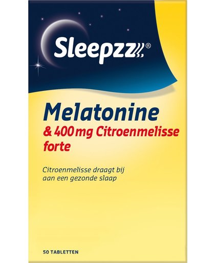 Sleepzz Melatonine 400mg Citroenmelisse Forte Tabletten