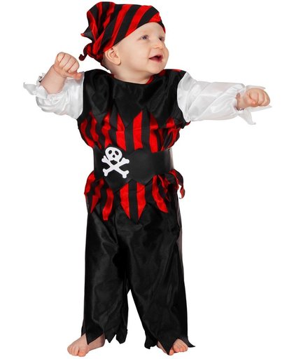 Carnavalskleding Piraat baby jongen Maat 86