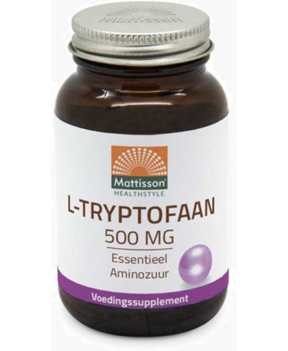 Mattisson L-tryptofaan 500 Mg 60 Capsules