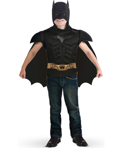 Batman™ borstplaat met geïntegreerde cape  - Kinderkostuums - 110/122