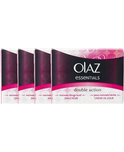 Olaz Essentials Double Action Dagcreme Voordeelverpakking