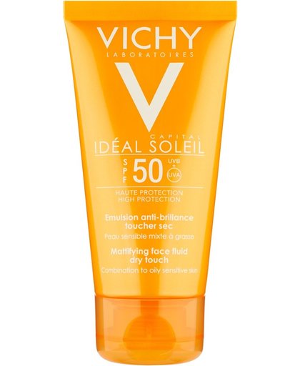 Vichy Ideal Soleil Dry Touch Gezichtsemulsie Factorspf50