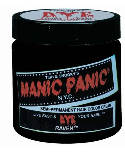 Manic Panic Hair Color Raven