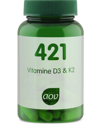 AOV 421 Vitamine D3 and K2 Capsules