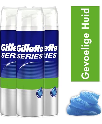 Gillette Series Scheergel Sensitive 3-Pack