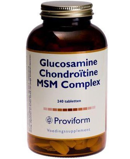 Proviform Glucosamine chondroitine MSM Tabletten