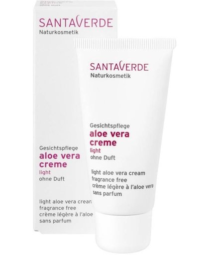 Santaverde Aloe Vera Cream Light Parfumvrij