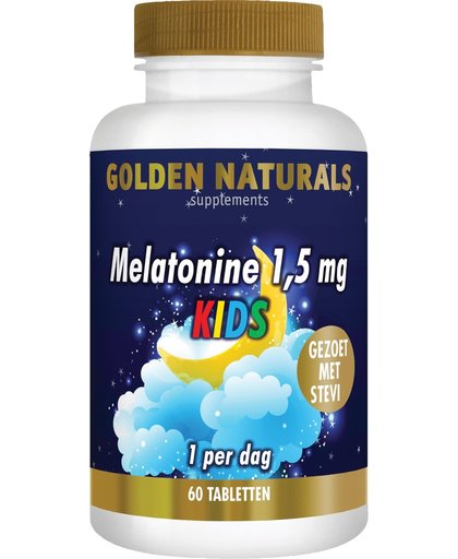 Golden Naturals Kids Melatonine 15mg