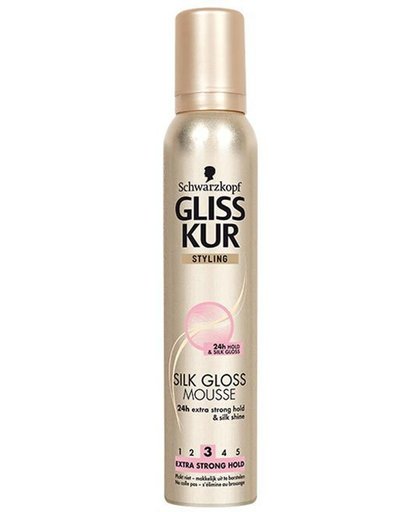 Gliss Kur Styling Mousse Hold Silk Gloss