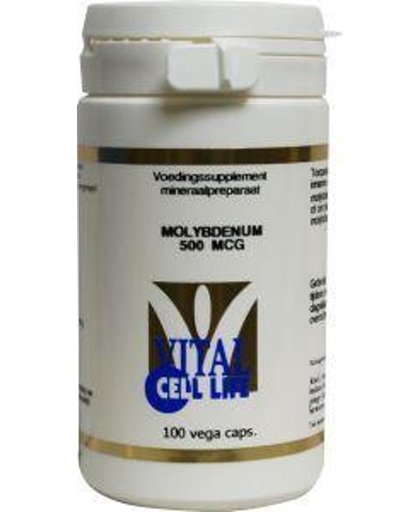 Vital Cell Life Molybdenum 500mcg Capsules