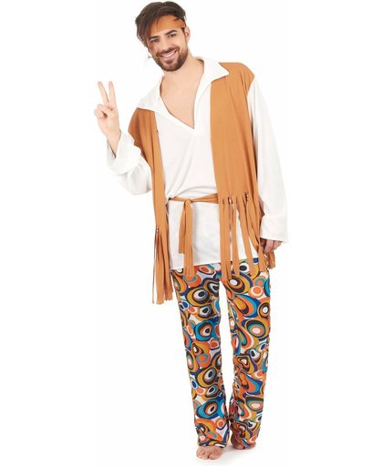 Hippie kostuum voor mannen  - Verkleedkleding - Small