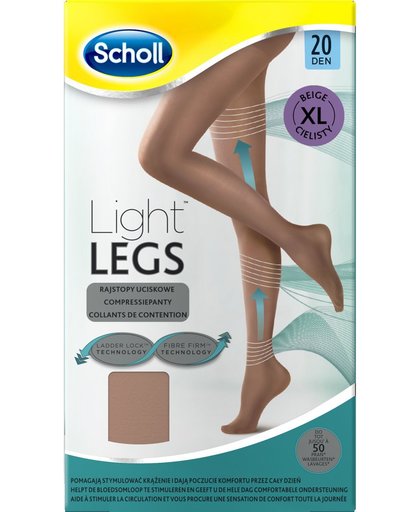 Scholl Scholl Light Legs 20d Beige Xl