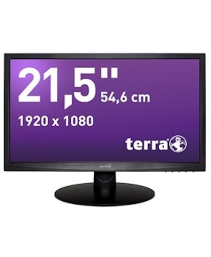 Wortmann AG Terra 2212W DVI Greenline Plus 21.5'' Full HD TN+Film Zwart computer monitor