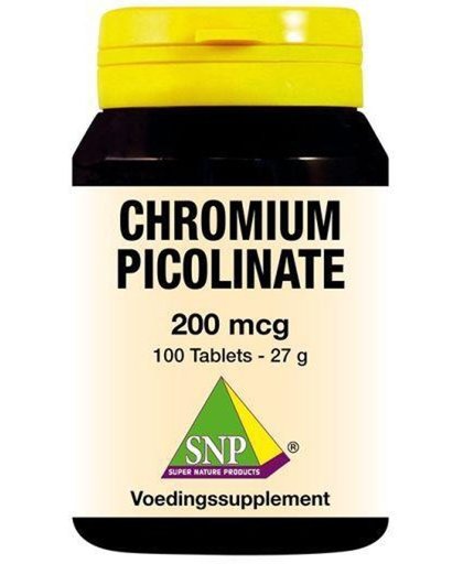 SNP Chroom picolinaat 200 mcg Tabletten