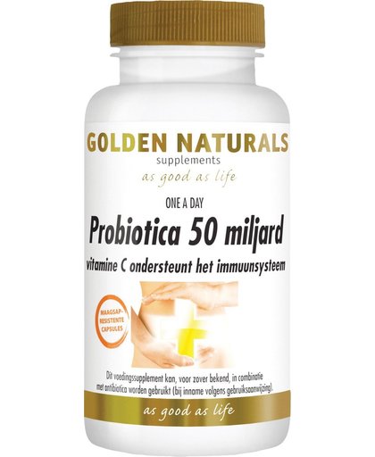 Golden Naturals Probiotica 50 Miljard 14cap