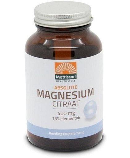 Mattisson Active Magnesium Citraat 400mg