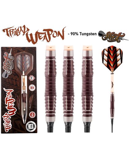 Shot Tribal Weapon 3 90% Centre Weight 18 gram Softtip Darts
