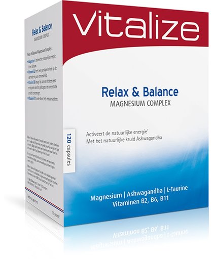Vitalize Magnesium Relax and Balance Voordeelverpakking
