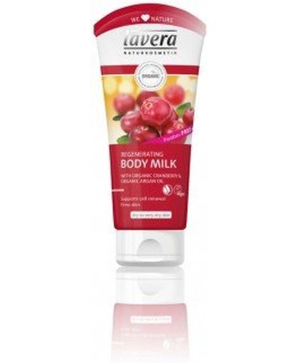 Lavera Regenerating Bodymilk Met Cranberry En Argan Oil