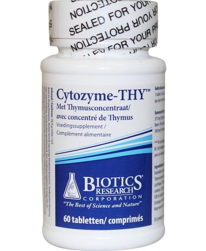 Biotics Cytozyme Thy Thymus Tabletten