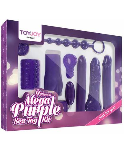 toyjoy Toy Joy Mega Purple Sex Toy Kit