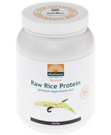Mattisson Absolute Raw Rice Protein Vani