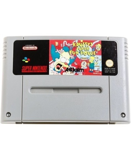 Krusty`s Super Fun House - Super Nintendo [SNES] Game PAL