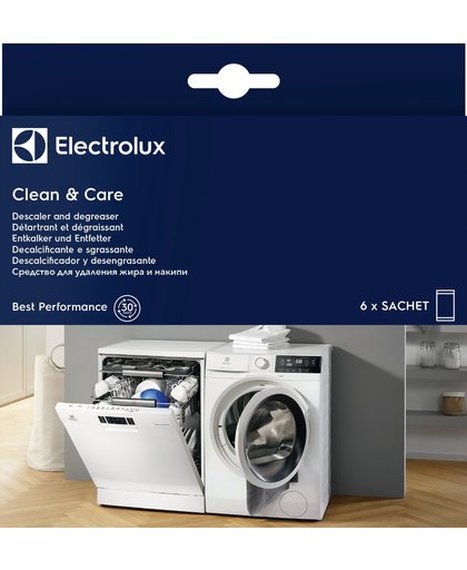 Electrolux Clean & Care wasmachine- en vaatwasreiniger E6WMDW06 - universeel