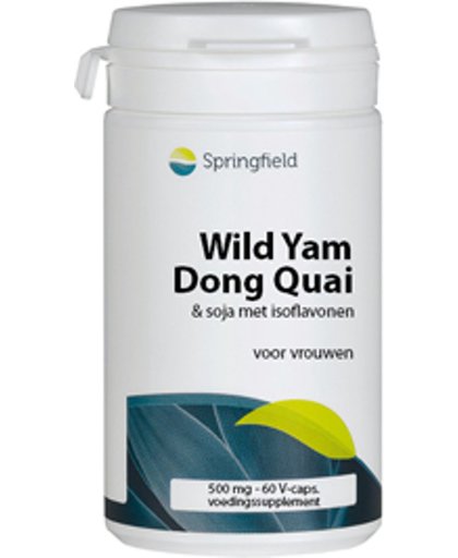 Springfield Wild Yam / Dong Quai Capsules