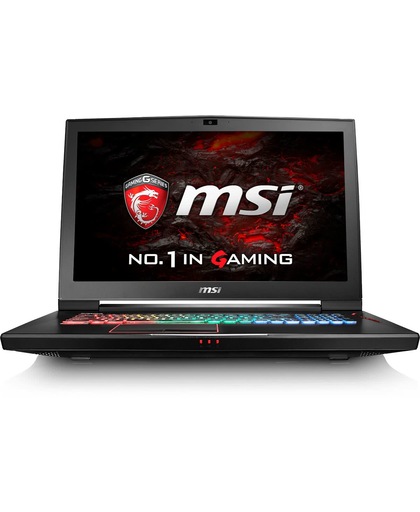 MSI Gaming GT73VR 7RE(Titan 4K)-407BE Zwart Notebook 43,9 cm (17.3") 3840 x 2160 Pixels 2,9 GHz Zevende generatie Intel® Core™ i7 i7-7820HK