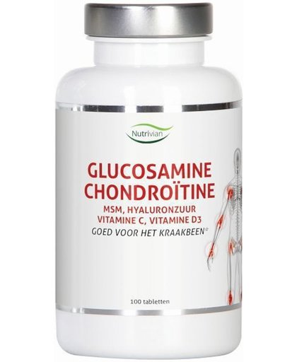 Nutrivian Glucosamine chondoitine MSM hyaluron vit D3/c