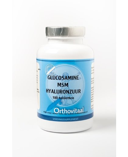 Orthovitaal Glucosamine MSM hyaluronzuur Tabletten