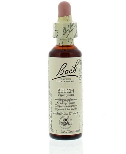 Bach Flower Remedies 3 Beuk
