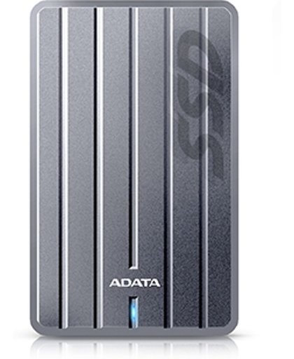 ADATA Externe SSD SC660H 256GB USB 3.0 Titanium