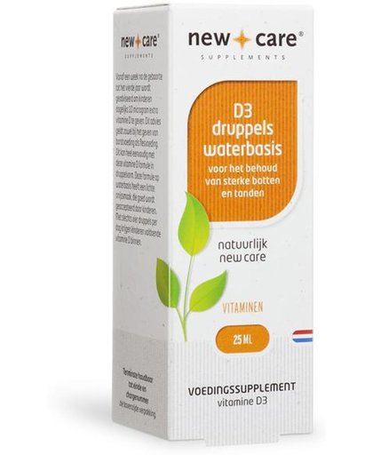 New Care Vitamine D3 Druppels Waterbasis