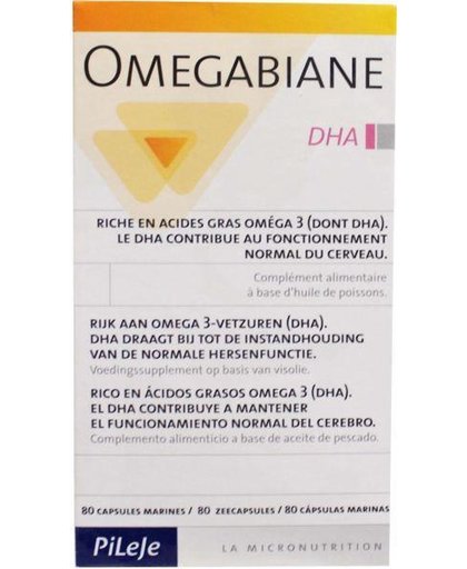 Pileje Omegabiane DHA Capsules