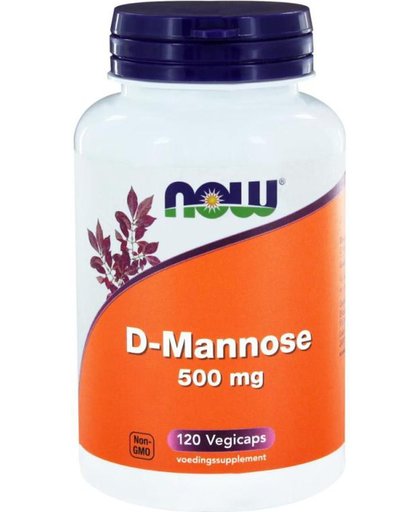 Now D-Mannose 500mg Capsules