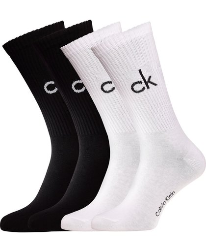 Calvin Klein 2-pack Sokken zwart wit Heren Heren