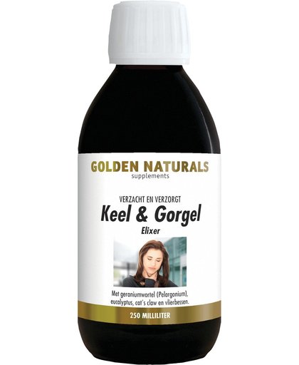 Golden Naturals Keel / gorgel Elixer