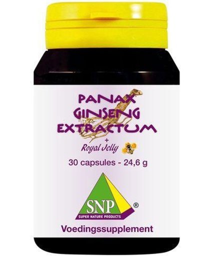 SNP Panax ginseng extract and royal jelly 700 mg Capsules