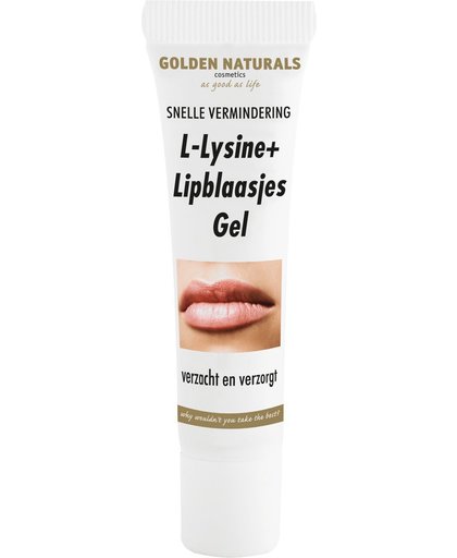 Golden Naturals L-lysine Lipblaasjes Gel Tube